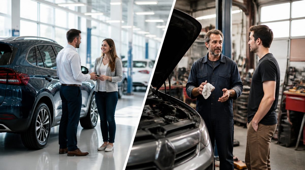 Dealership Service vs. Independent Repair Shop