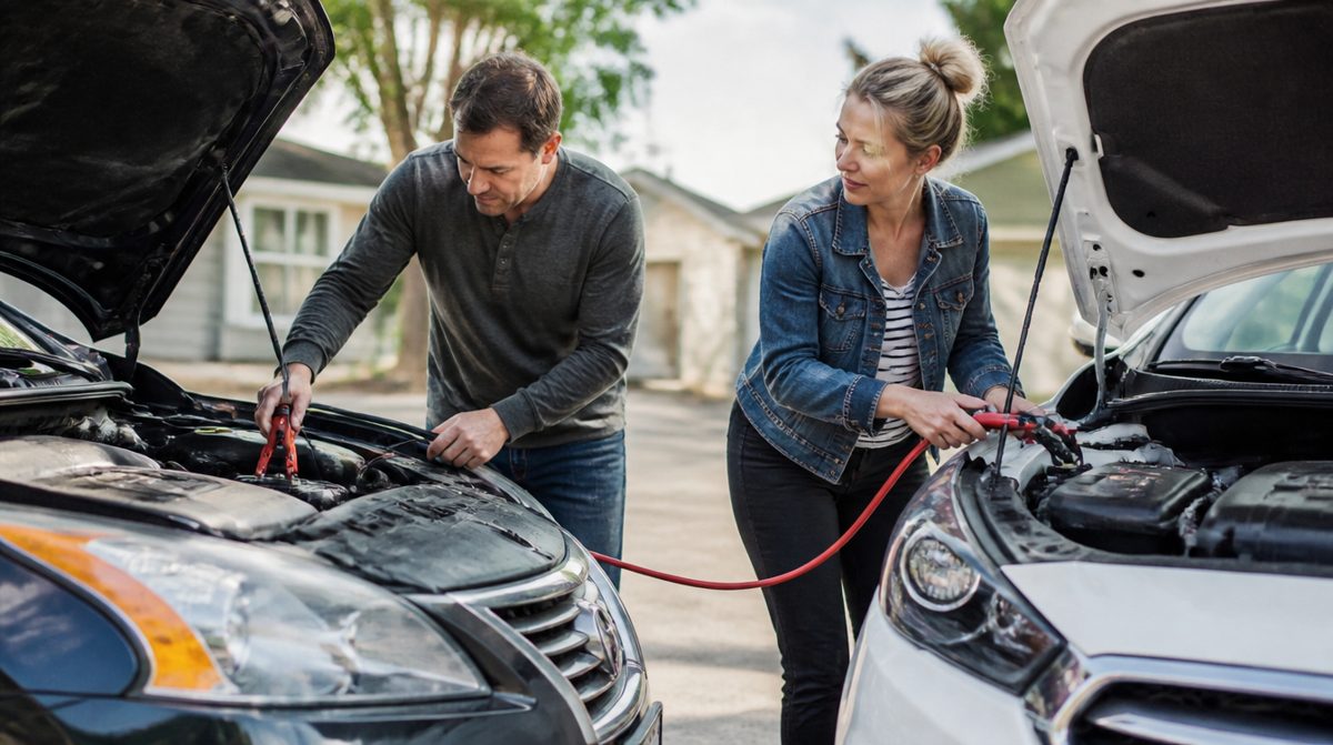 How to Jump-Start a Car Safely