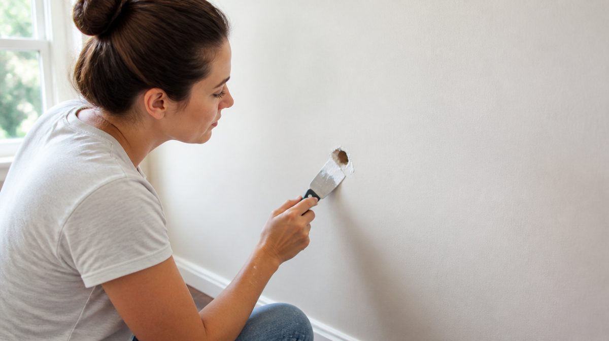How to Patch a Small Hole in Drywall